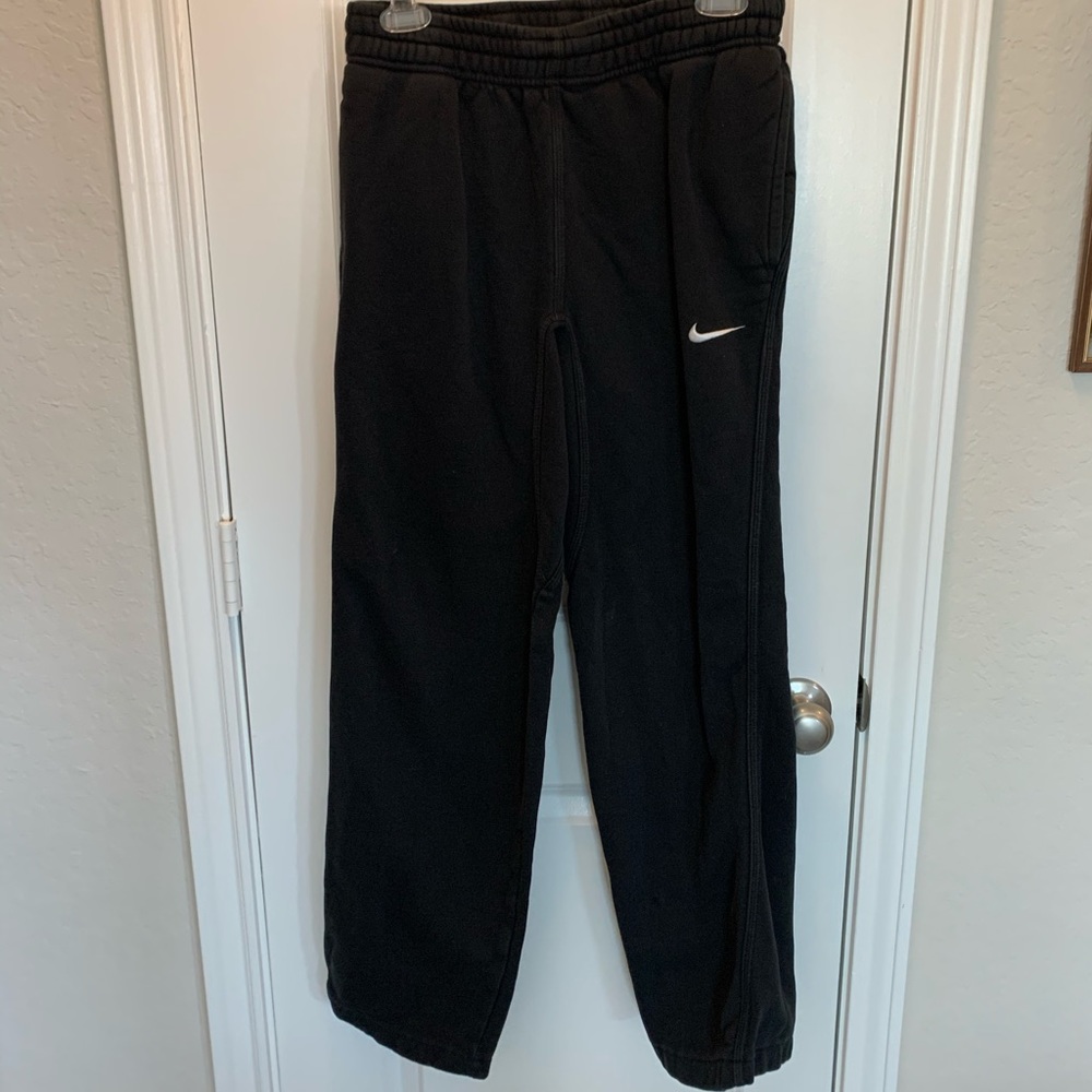 MENS BLACK NIKE SWEAT PANTS